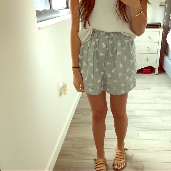 uniqlo high waisted shorts